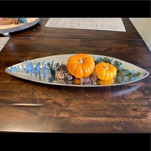 1956 nambe silver bread tray #550